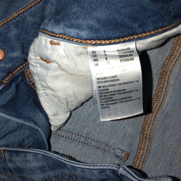 lightly worn jeggings - Picture 3 of 4